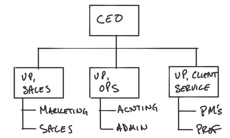 Stable company org chart