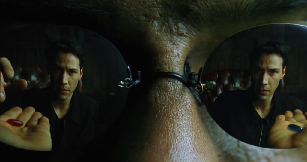 All-im-offering-is-the-truth Choose the red pill, or the blue pill