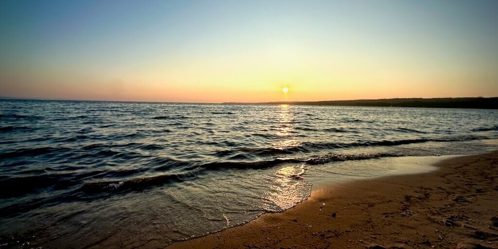Sunset in Little Traverse Bay, MI